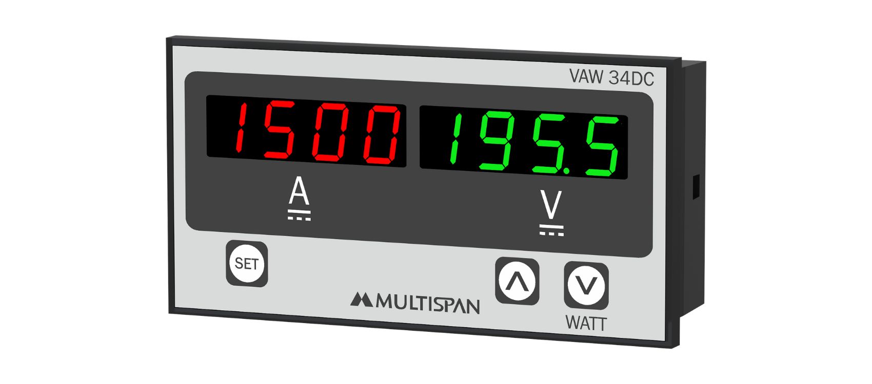 VAW 34DC DC Panel Meters Power And Energy Meter