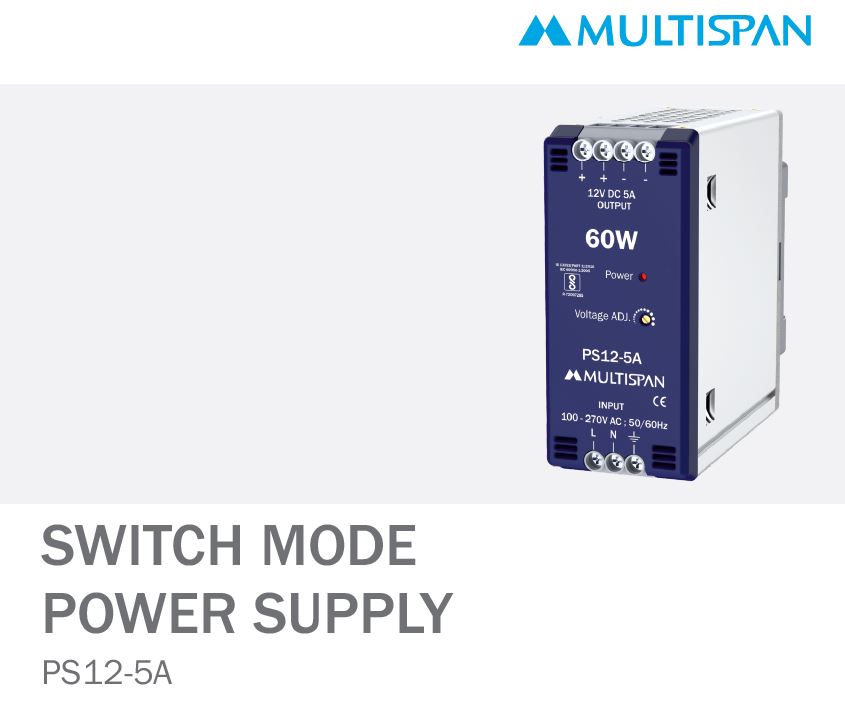 PS12-5A power supplies banner image