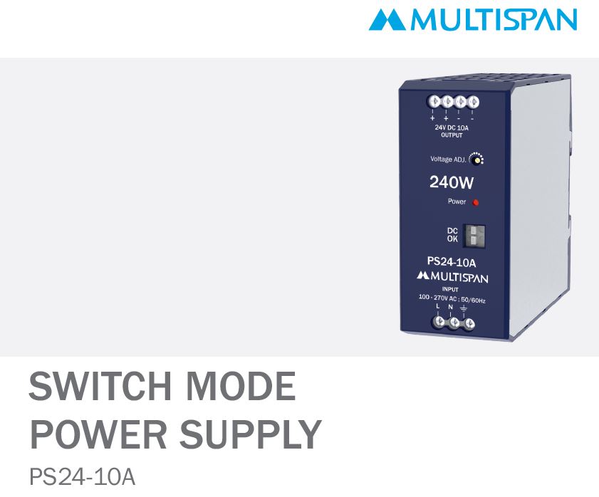 PS24-10A power supplies datasheet image
