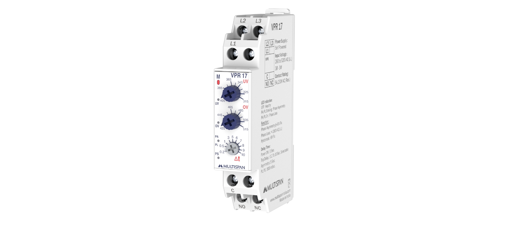 Voltage Protection Relay - VPR-17 banner
