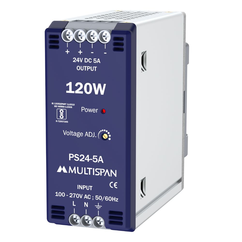 High-Efficiency AC to DC 120W Power Supply | product image