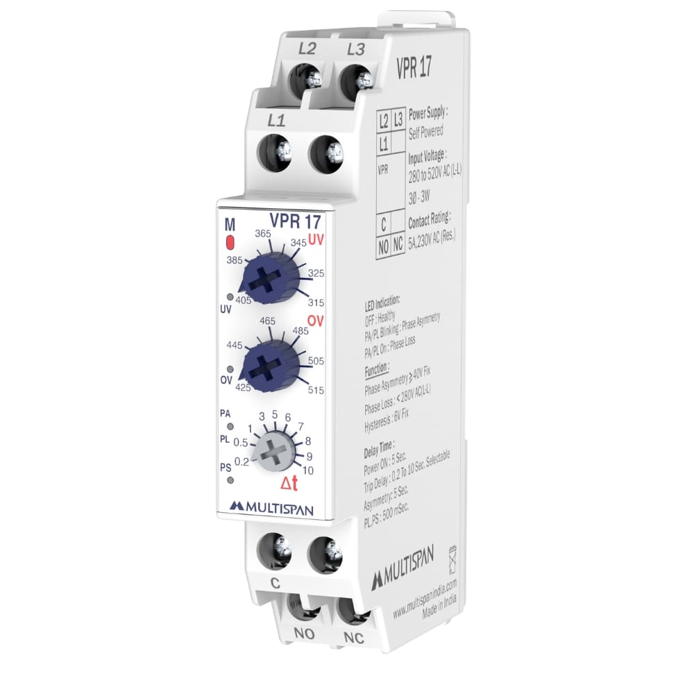 Voltage Protection Relay - VPR-17 banner