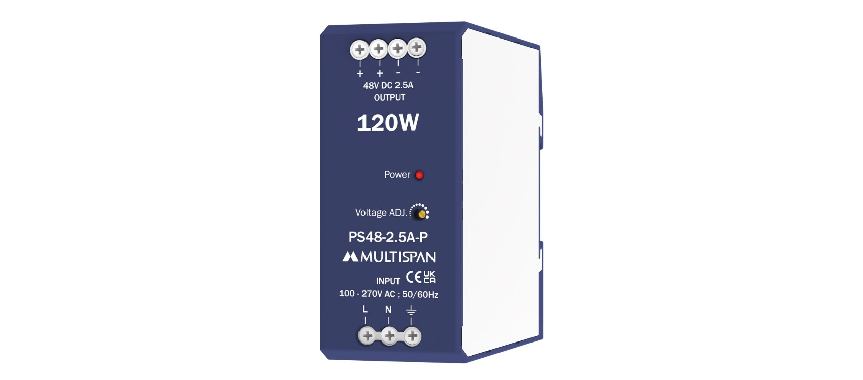 High-Efficiency AC to DC 120W Power Supply | product image