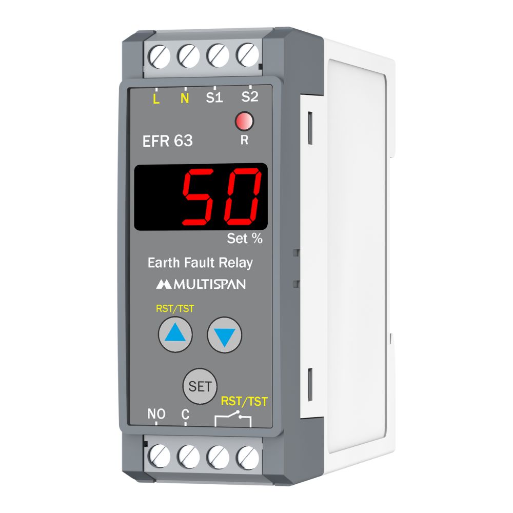 EFR-63 DIN Rail Mount with Display - product image