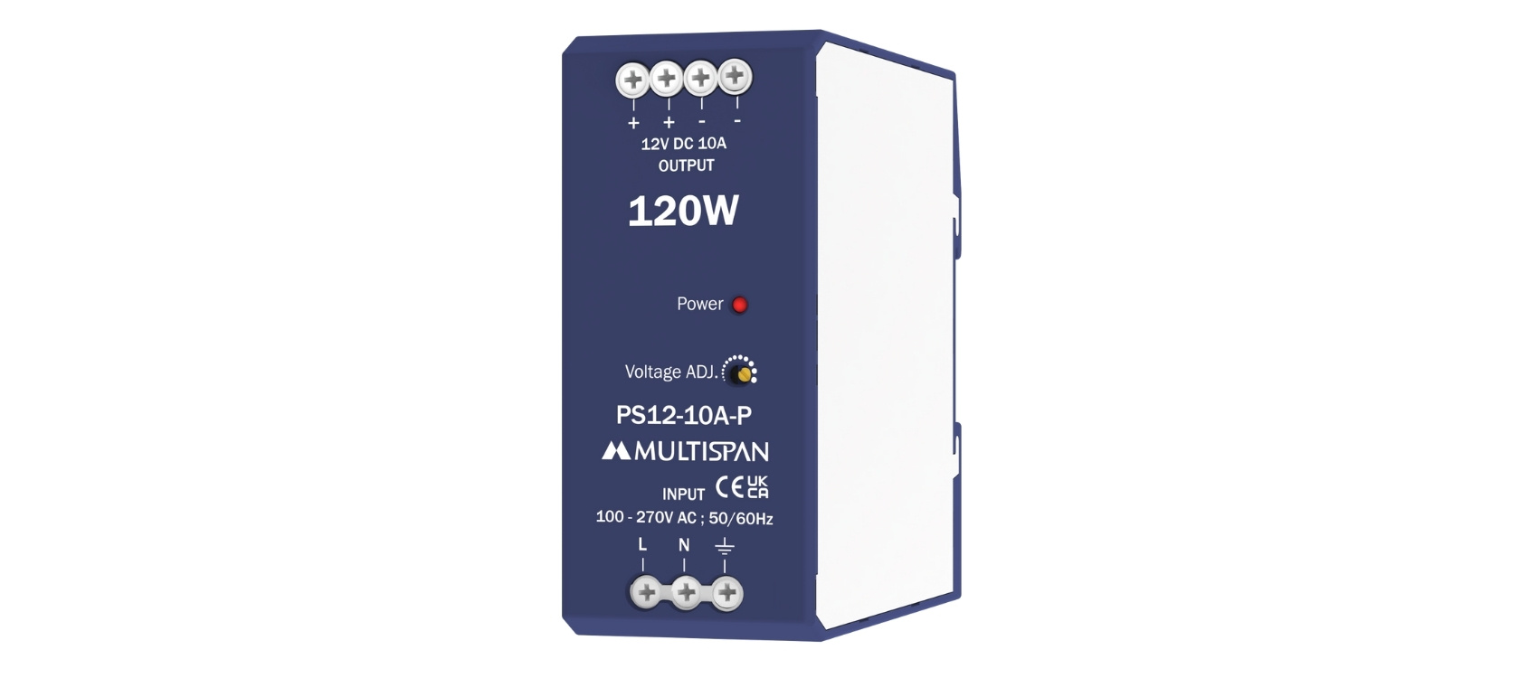High-Efficiency AC to DC 120W Power Supply | product image