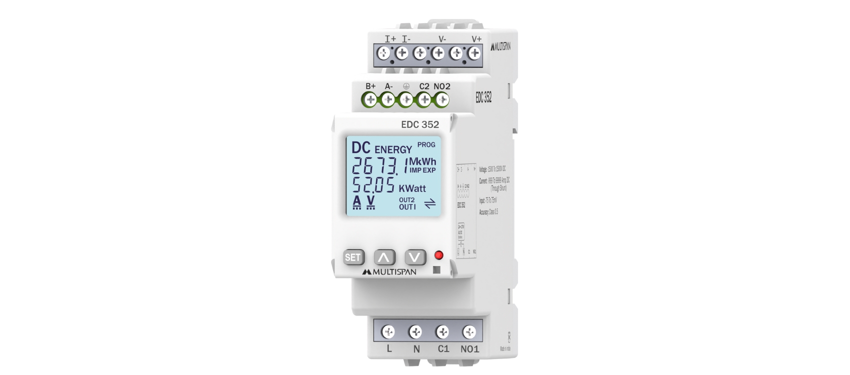 DC Multifunction Energy Meter-EDC-352 banner image