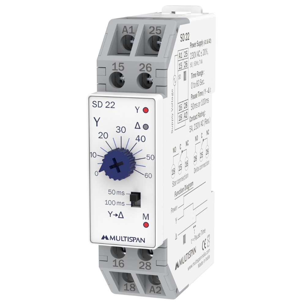 SD-22 Star Delta Timer | Multispan