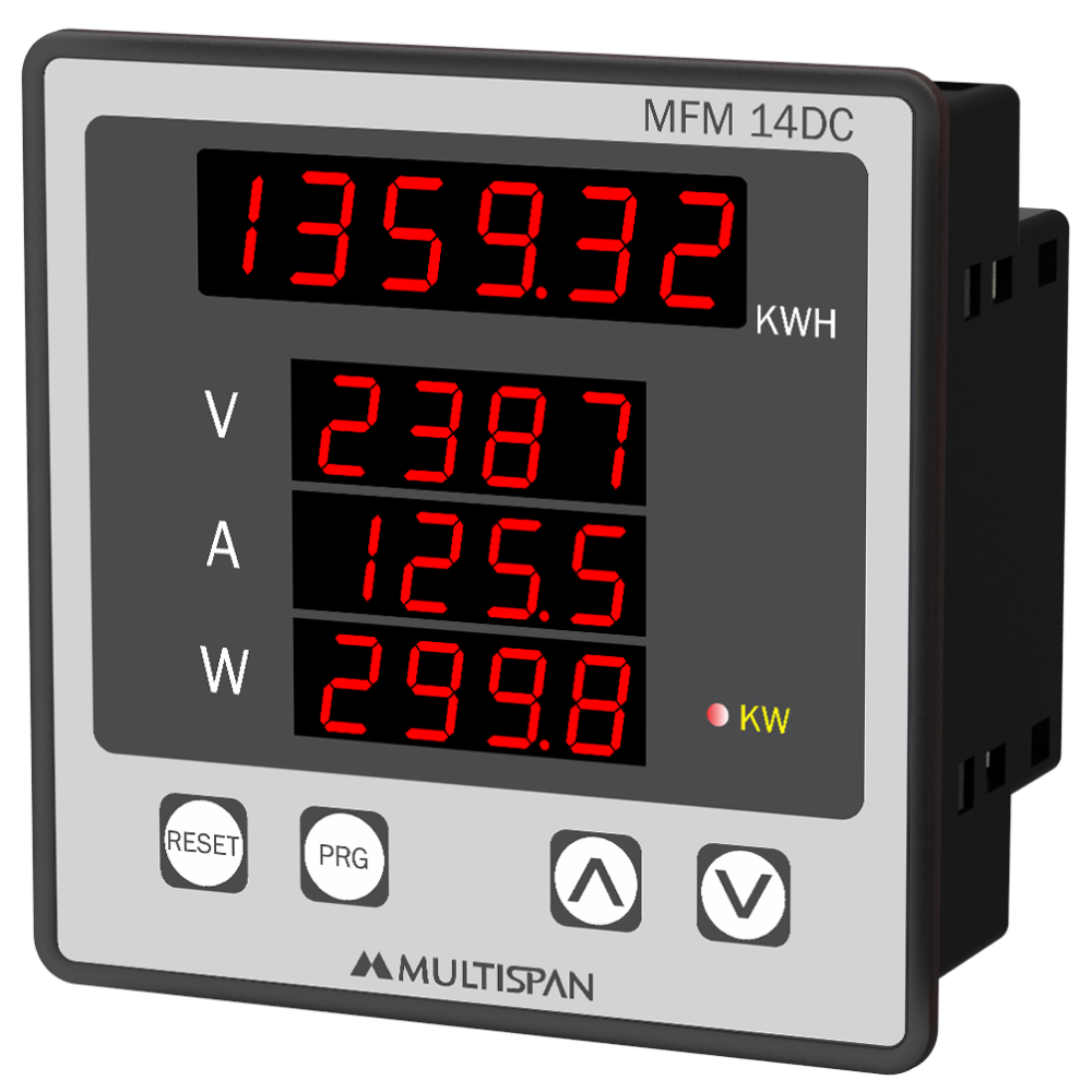 DC Panel Meters Power and Energy Monitoring