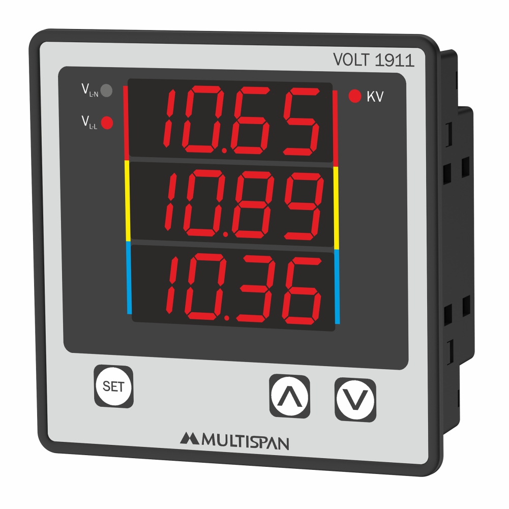 VOLT-1911 - 3 Phase voltmeter - product regular image