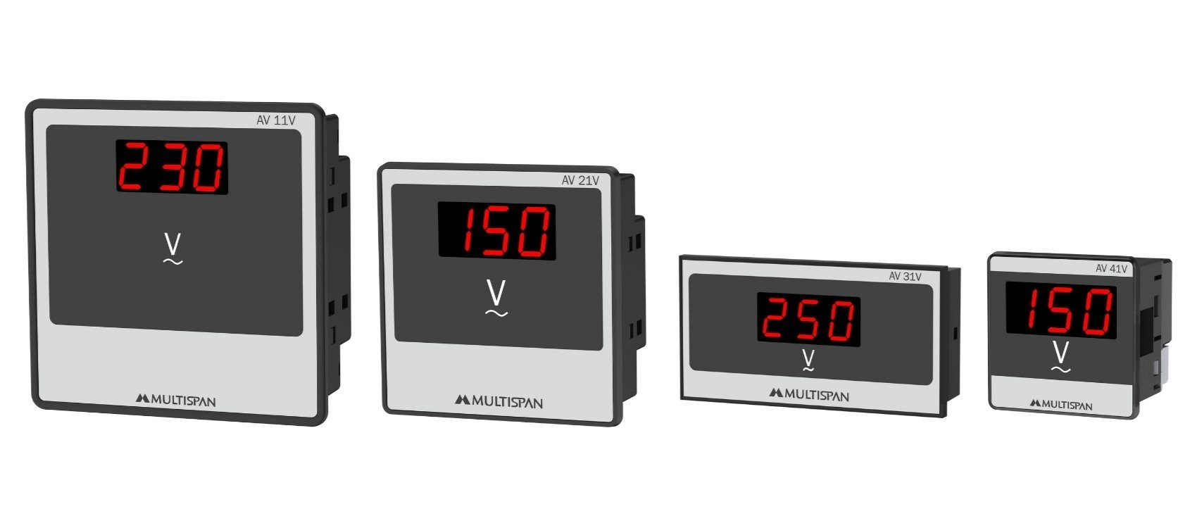 AV-11V - 1 Ph AC Voltmeter - product banner image