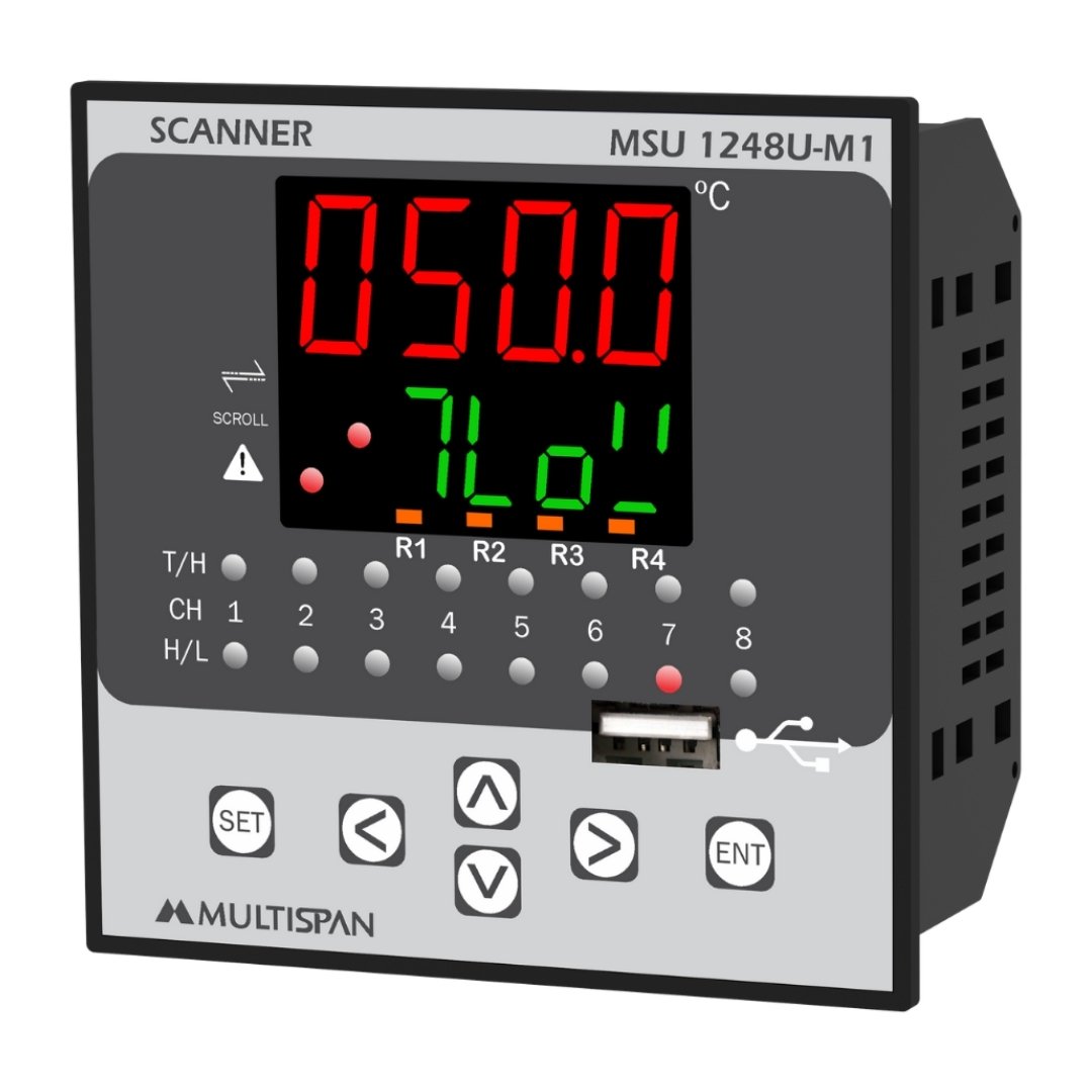MSU-1248U-M1 - 8 Channel Scanner - product left angle image