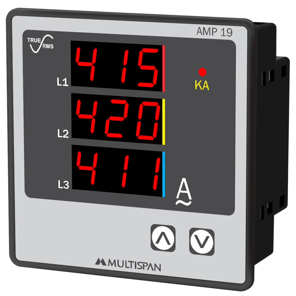 Digital 3 phase AC Panel Meter Power and Energy Meter