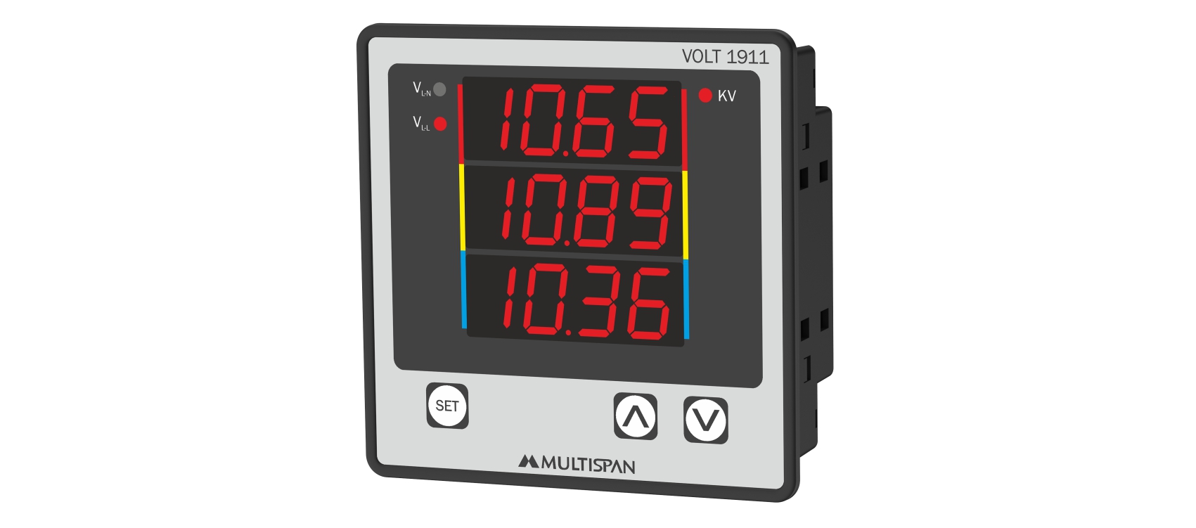 VOLT-1911 - 3 Phase voltmeter - product banner image
