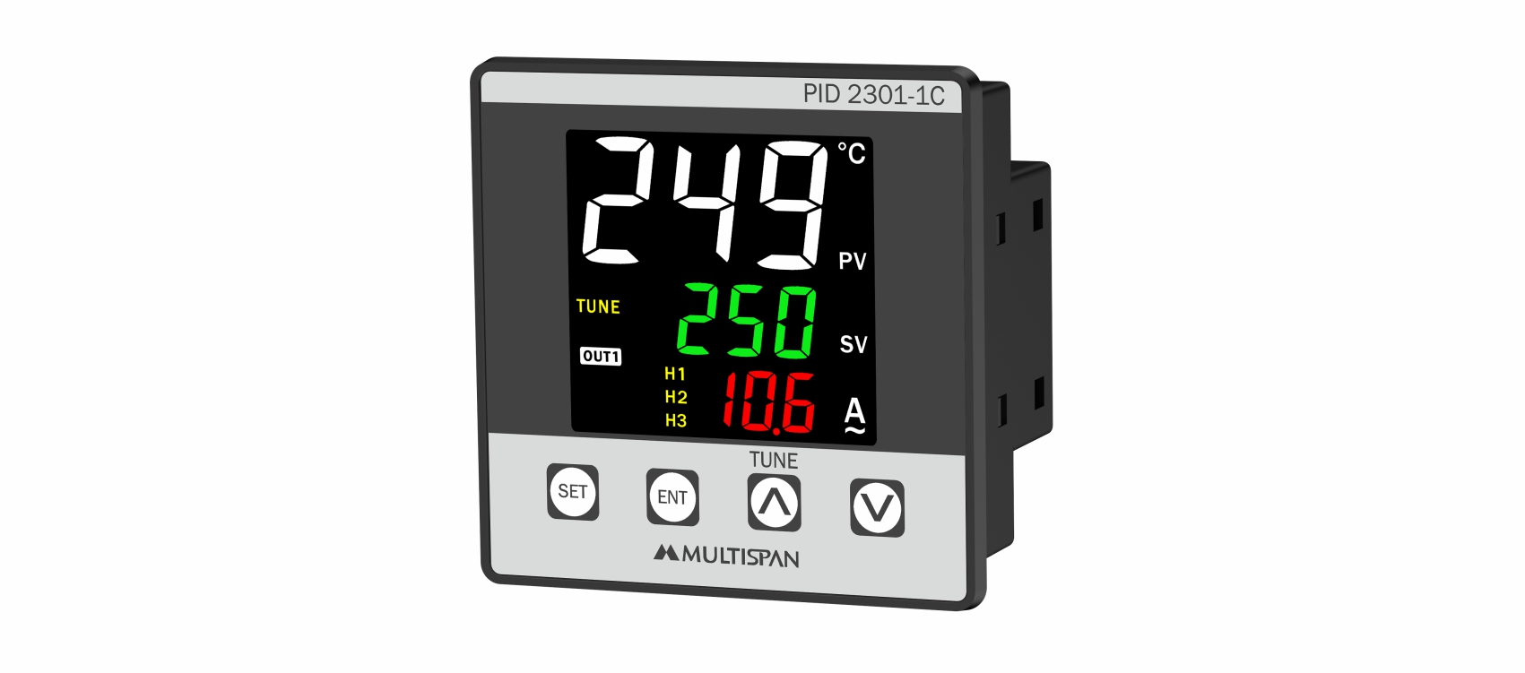 PID-2301-1C-PID Controller With Ampere Indicator - 2 OUTPUT - product banner image