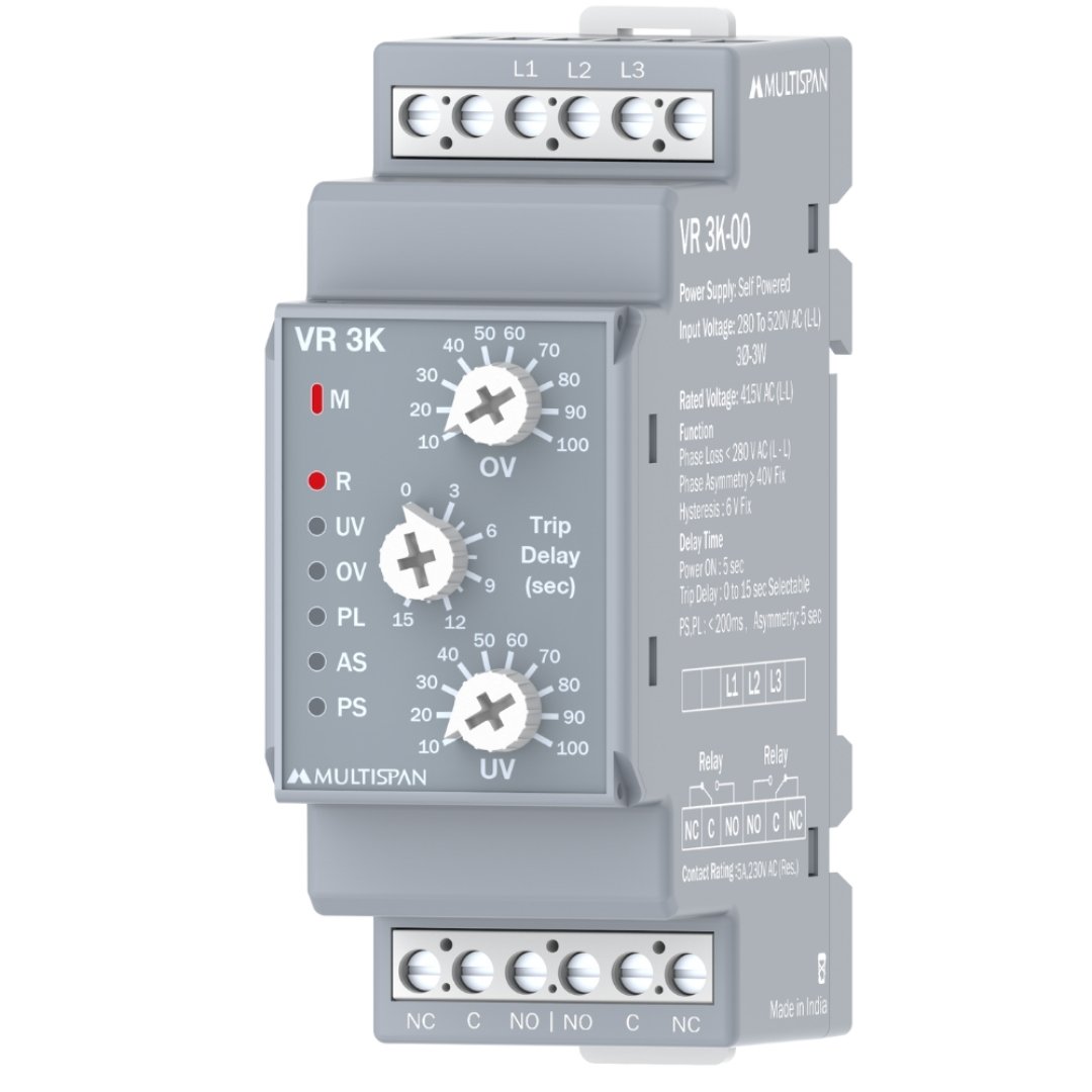VR-3K Analog Voltage Protection Relay - Product image