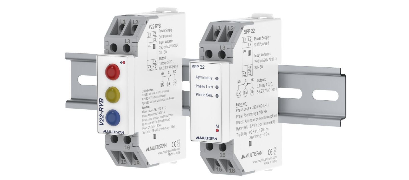 V22-RYB Voltage Protection Device - Product image