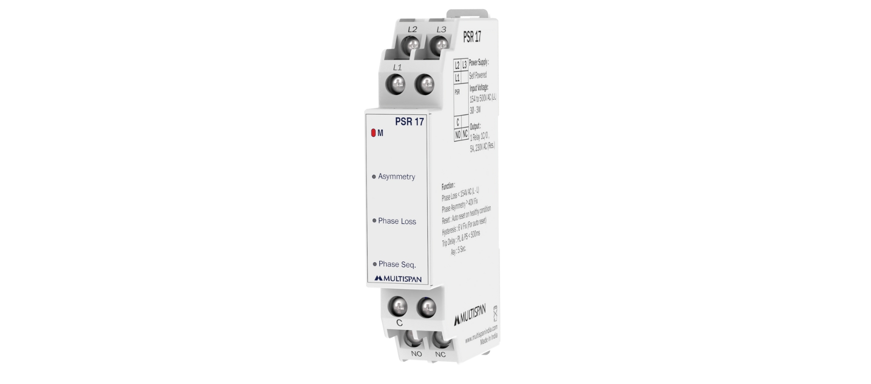 Phase Sequence Relay - PSR-17 banner