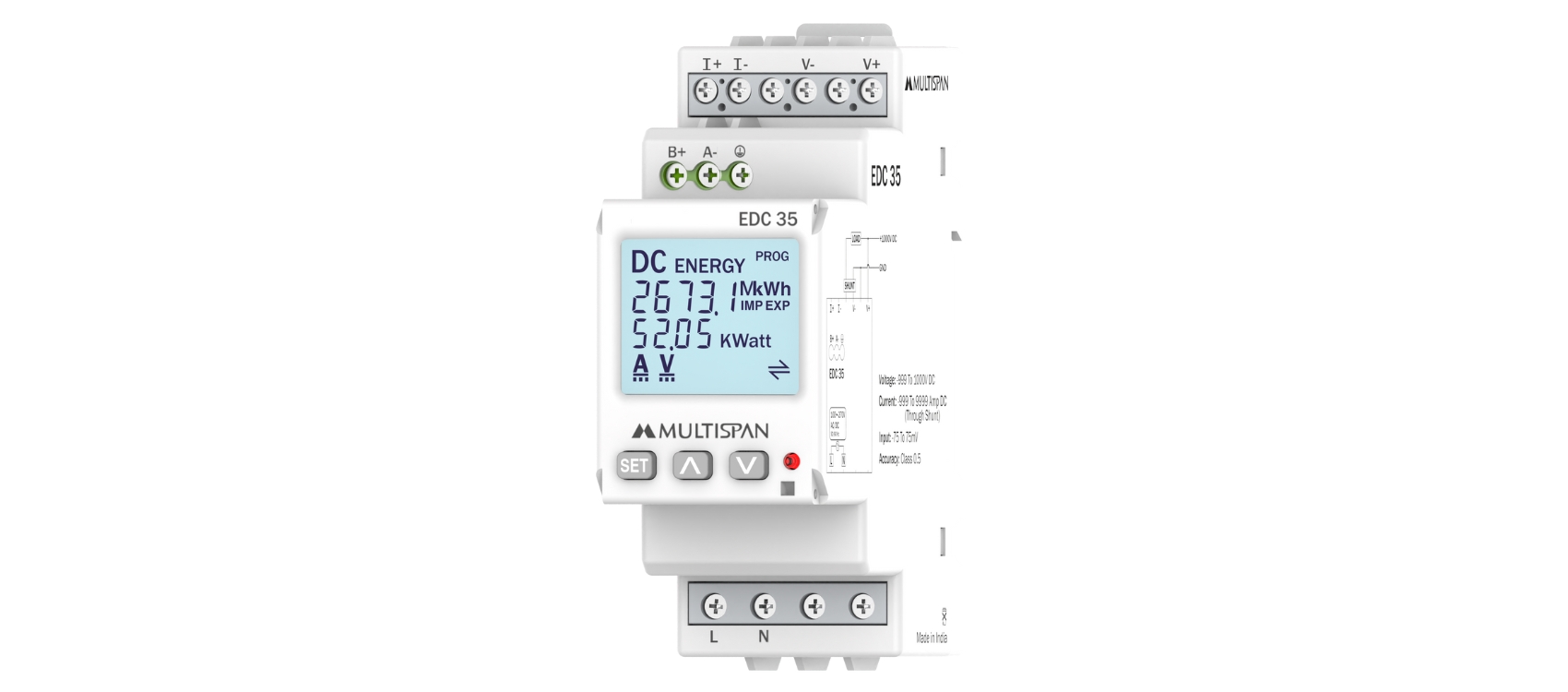 DC Energy Meter EDC-35 banner image