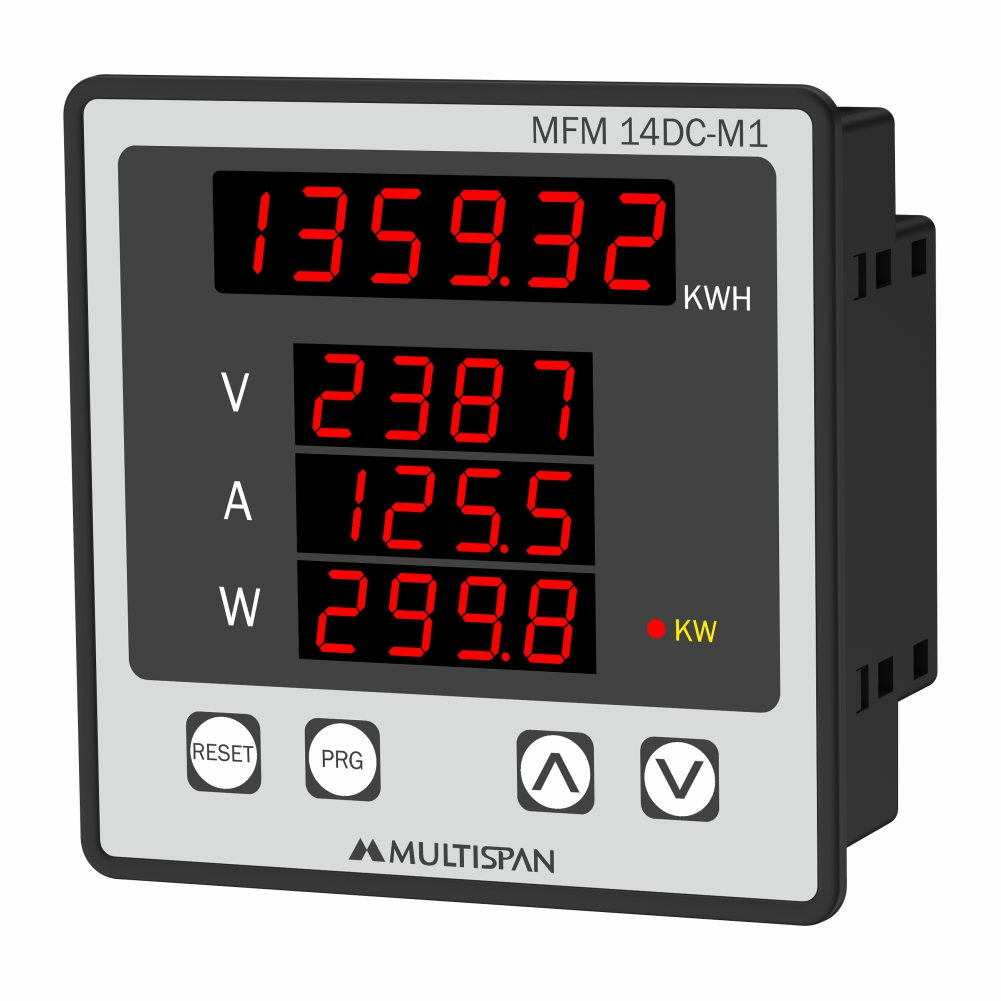DC Panel Meters Power and Energy Monitoring
