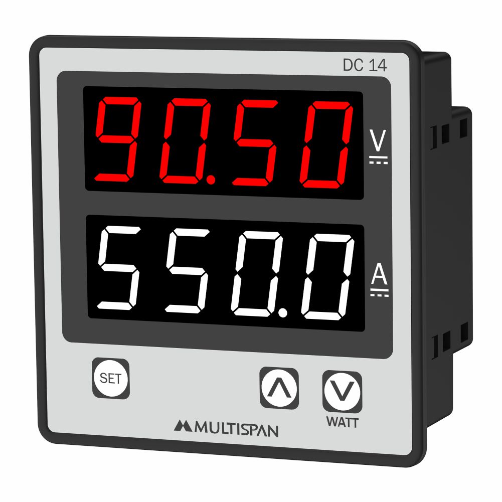 DC-14- DC Ampere + Volt meter - product regular image