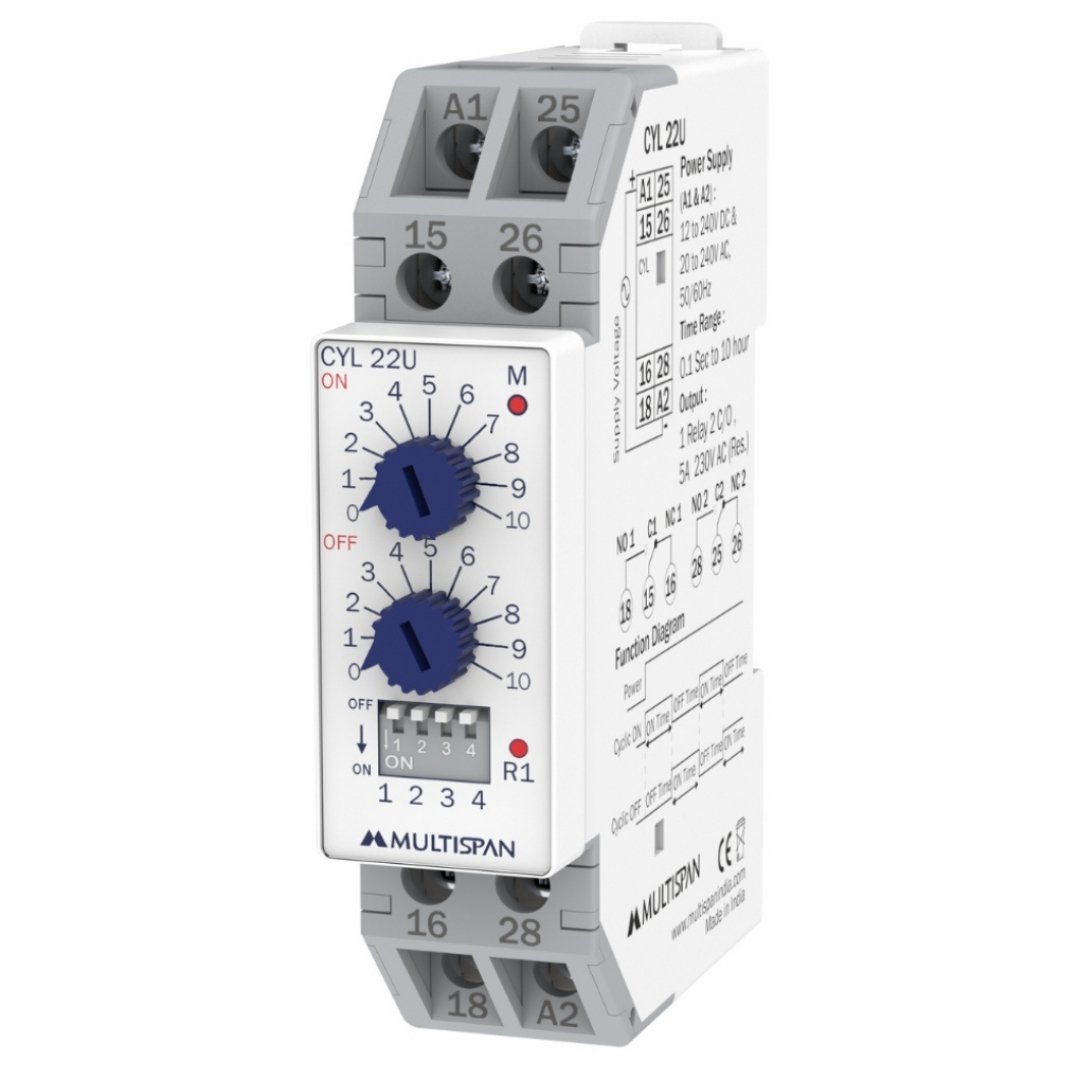 CYL-22U Cyclic Timer - Advanced Time Control - product regular image