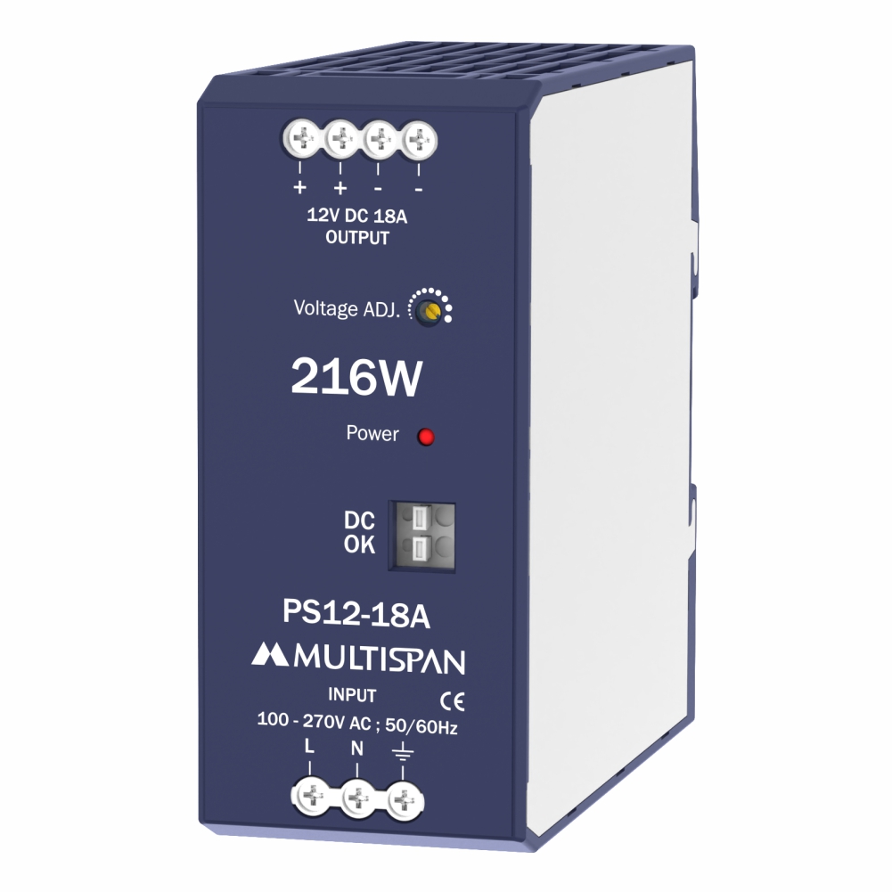 High-Efficiency AC to DC 216W Power Supply | product image