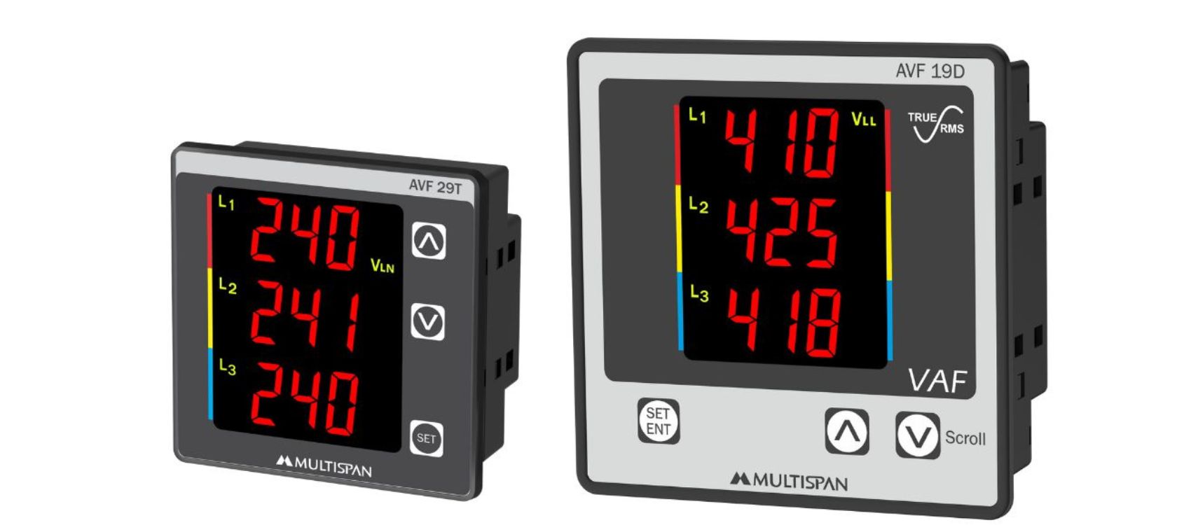 AVF Meter - 3 Line Display - avf 19d banner image