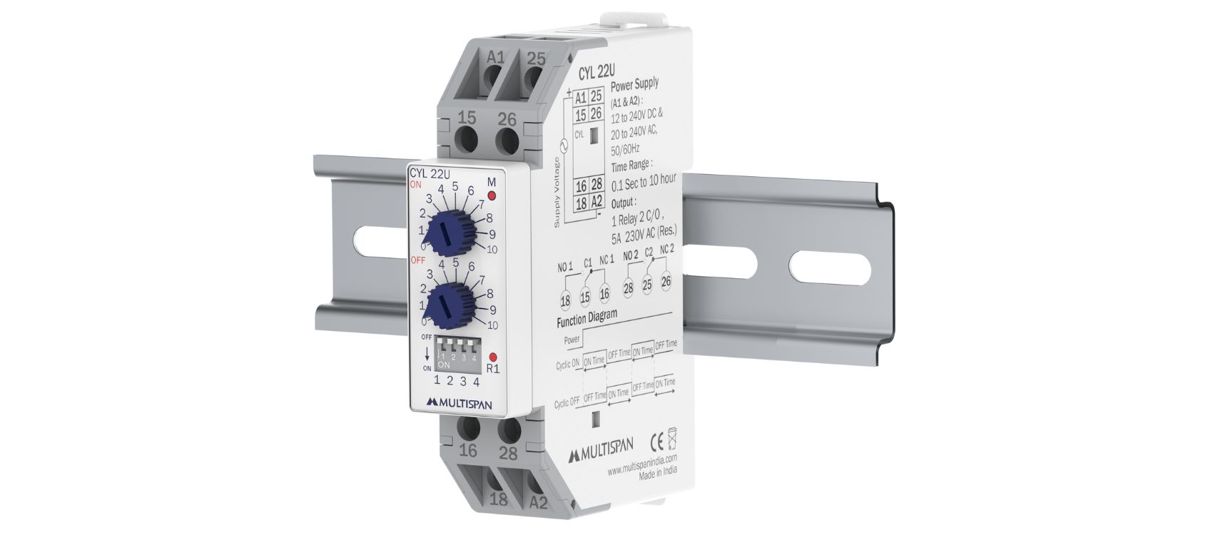 CYL-22U Cyclic Timer - Advanced Time Control - product banner image