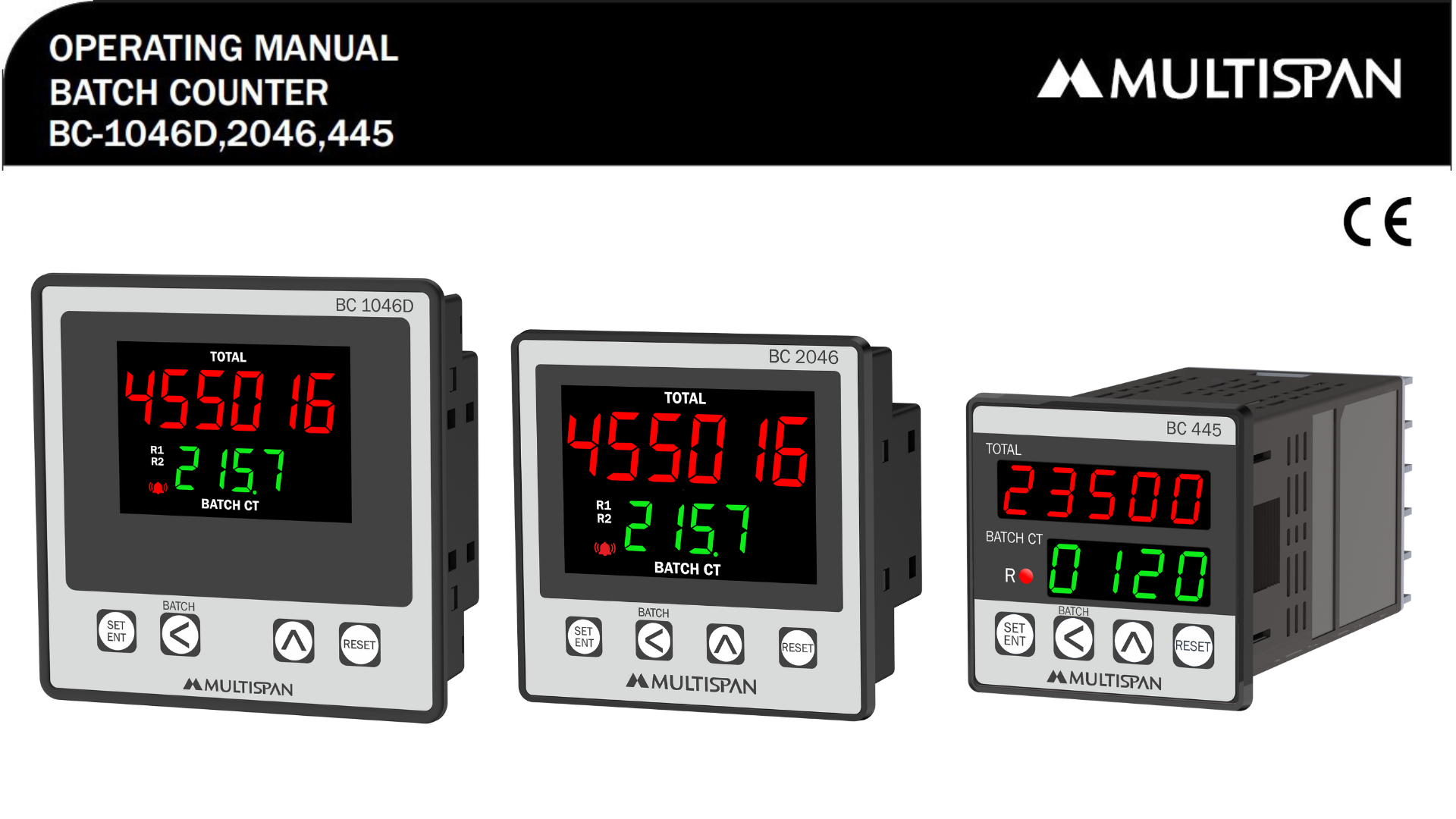 BC-1046D, 2046 ,445 Manual