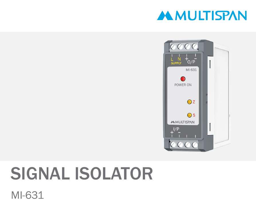 Datasheet_MI-631 Datasheet